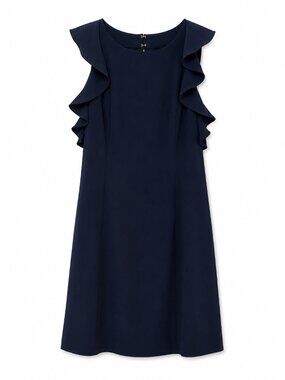Lilly Pulitzer Britnee Stretch Shift Dress, True Navy Size 2